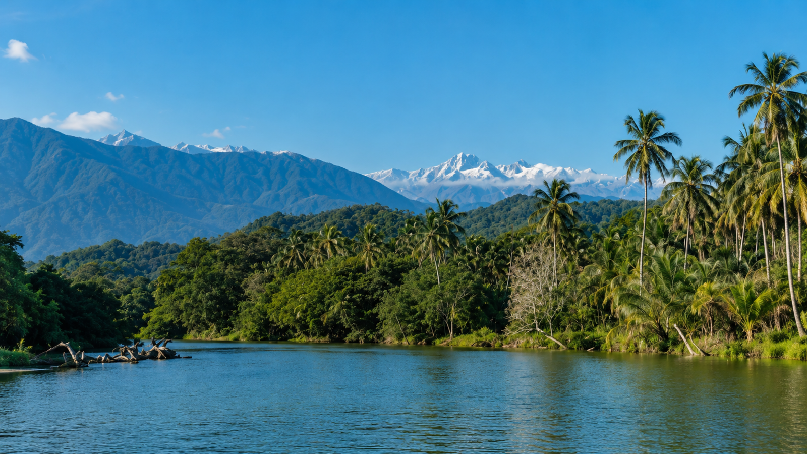 Interior de Niuvaluna con hamaca, plantas medicinales y vista panorámica a la selva tropical